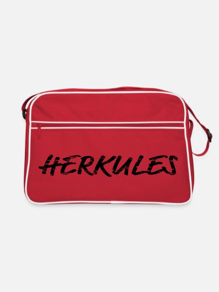 Hercules - Retro Bag - red/white - Front