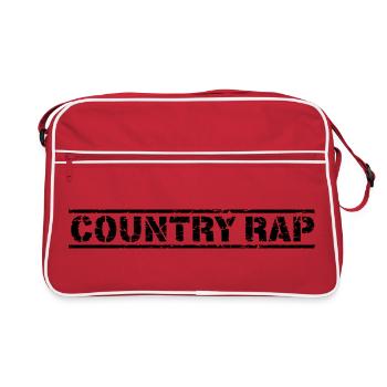 Country Rap - Retro Bag - red/white - Front