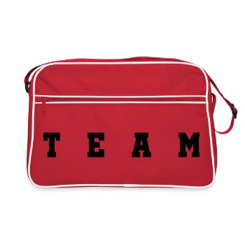 Équipe - Sac Retro - rouge/blanc - Devant