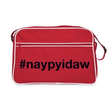 Naypyidaw, Myanmar - Retro Bag - red/white - Front