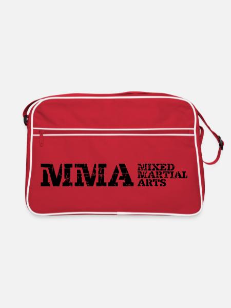 MMA - Retro Bag - red/white - Front