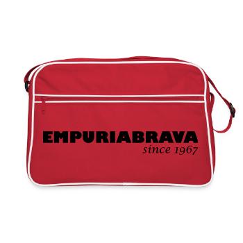 Empuriabrava since 1967 - Retro Bag - red/white - Front