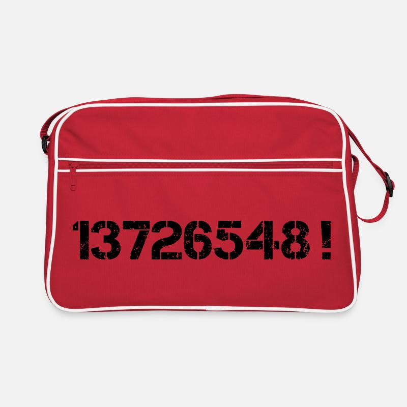 13726548 V8 Engine Sayings Piston Cylinder Logo Retro Bag