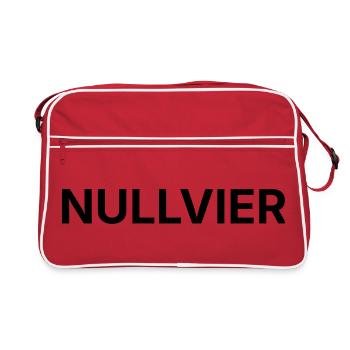 ZÉRO QUATRE - Sac Retro - rouge/blanc - Devant