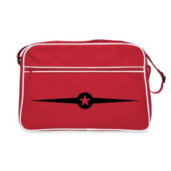 Star Line - Retro Bag - red/white - Front