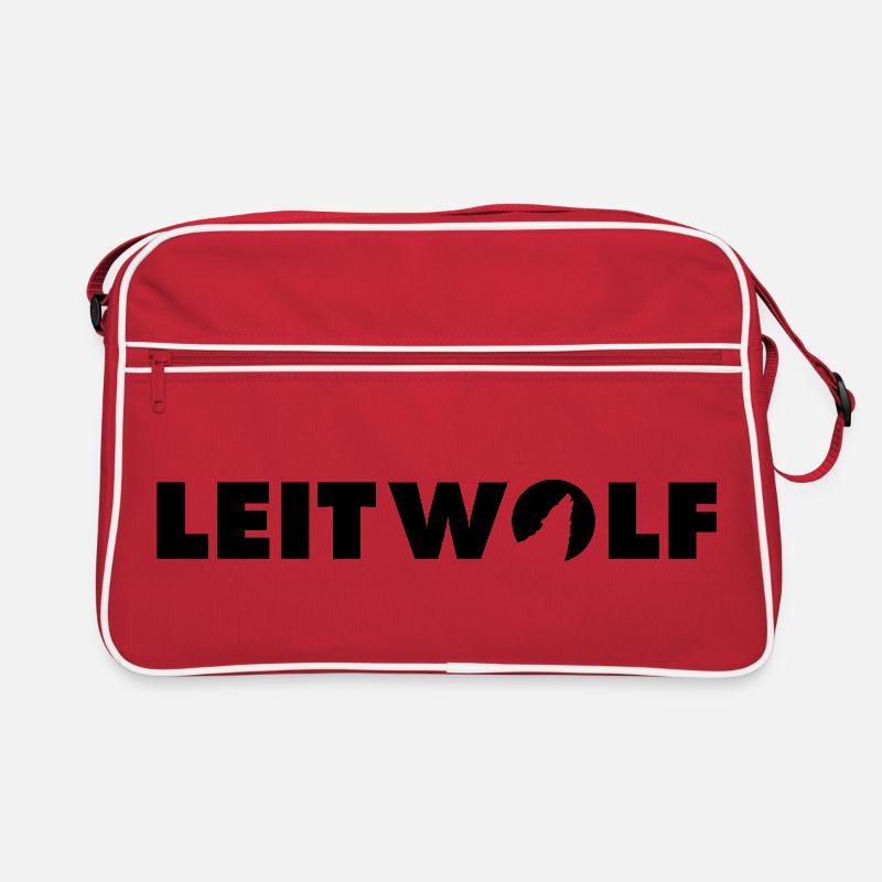 Leitwolf lettering Retro Bag