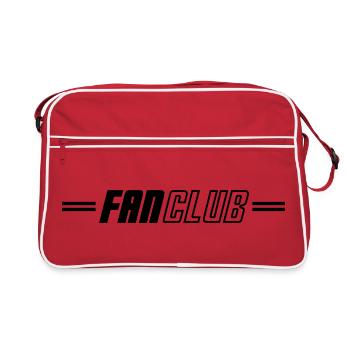 Fan Club Verein - Retro Tasche - Rot/Weiß - Vorne