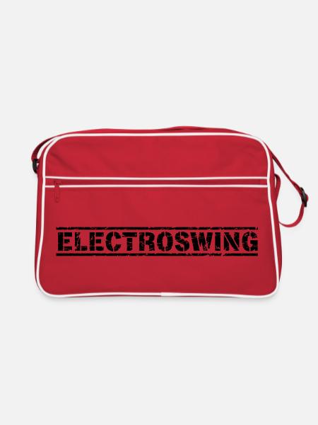 Balançoire électro - Sac Retro - rouge/blanc - Devant