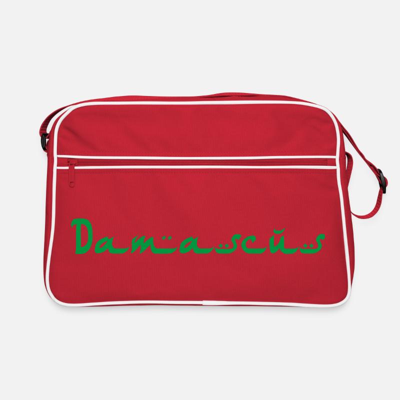 Damascus Damaskus - Retro Bag - red/white