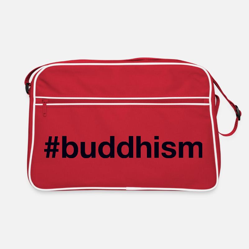 Buddhism Buddhist Buddhismus Retro Bag