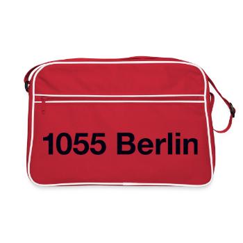Berlin-Est des années 80 Prenzlauer Berg - Sac Retro - rouge/blanc - Devant