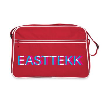 Hardtekk Tekk - Retro Bag - red/white - Front