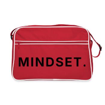 Mindset - Mental de Gagnant - Sac Retro - rouge/blanc - Devant
