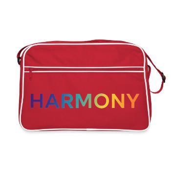Harmony - Retro Bag - red/white - Front