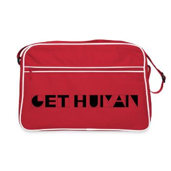 Get Human - Retro Bag - red/white - Front