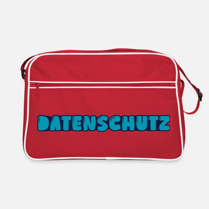 Datenschutz Retro Tasche