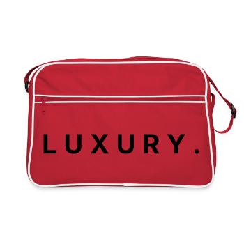 Style de Vie Luxury - Sac Retro - rouge/blanc - Devant