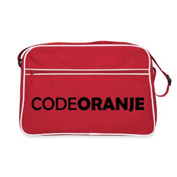 Code Oranje - Nederland - Netherlands Niederlande - Retro Bag - red/white - Front