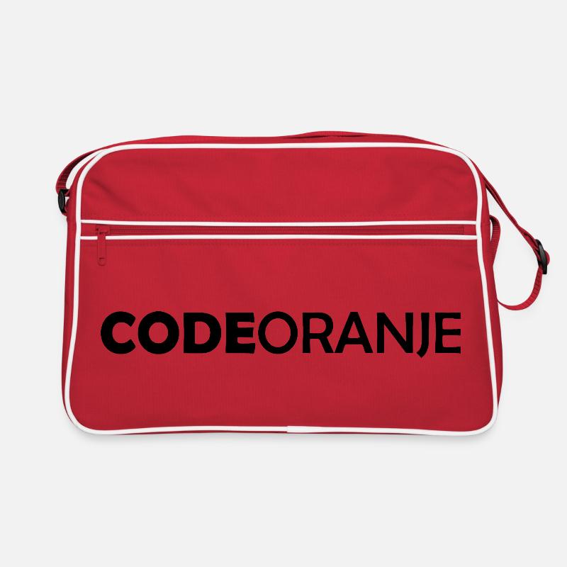 Code Oranje - Netherland - Niederlande - NL Retro Tasche