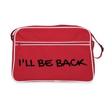 Cinéma / Citation / Série télé / Geek - Sac Retro - rouge/blanc - Devant