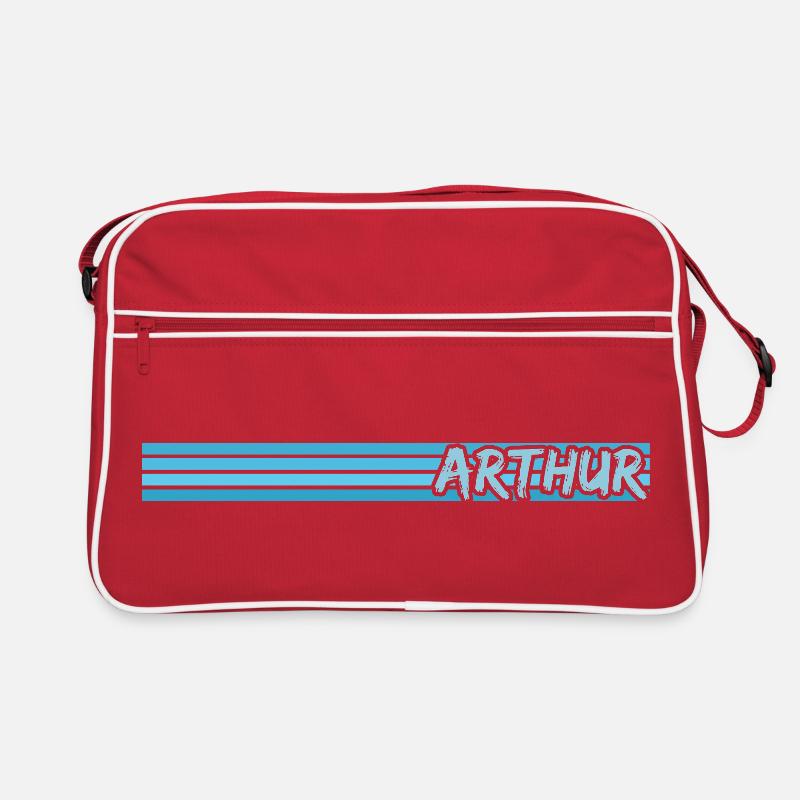 Nom d’homme Arthur Sac Retro