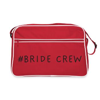 Bride Crew Hen Party Bride - Sac Retro - rouge/blanc - Devant