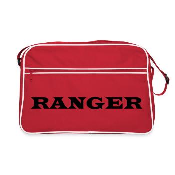 Ranger - Sac Retro - rouge/blanc - Devant
