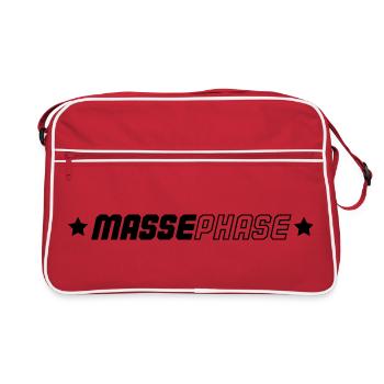 Phase de masse - Sac Retro - rouge/blanc - Devant