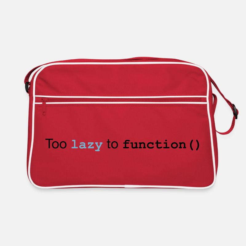 Too lazy to function Retro Bag