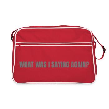 Memory - Retro Bag - red/white - Front