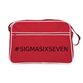 #sigmasixseven - Sac Retro - rouge/blanc - Devant