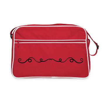 Gamme d’ornements - Sac Retro - rouge/blanc - Devant
