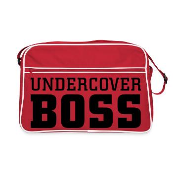 Undercover Boss - Sac Retro - rouge/blanc - Devant