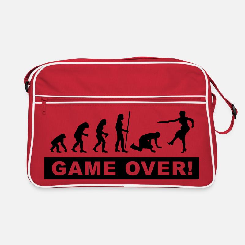 evolution_stag & Henne Nächte Retro Tasche