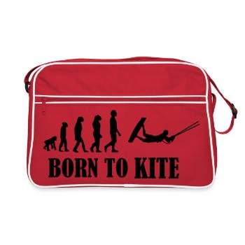 Kiteboard,Kiteboarder,Kiteboarding,Mer,Conseil - Sac Retro - rouge/blanc - Devant