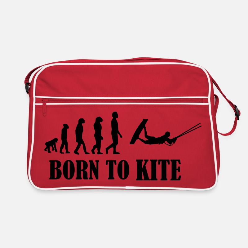 Kiteboard,Kiteboarder,Kite,Kiteboarding,Sea,Board Retro Bag