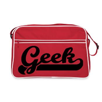 geek - Retro Bag - red/white - Front