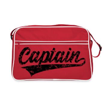 Capitaine capitaine - Sac Retro - rouge/blanc - Devant