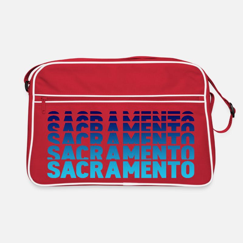 T-shirt Sacramento Gradient Typer Sac Retro