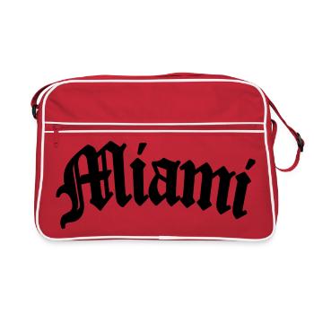 Miami - Retro Bag - red/white - Front