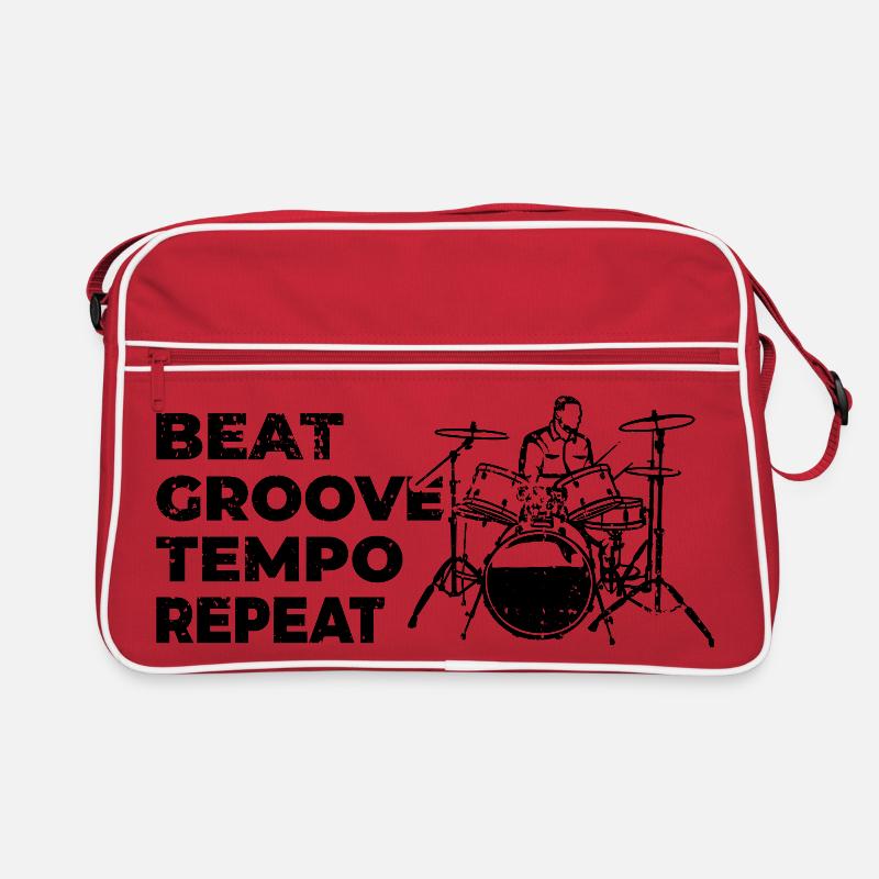 Motivation du batteur Sac Retro