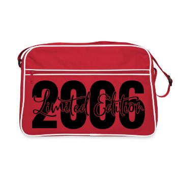 Edition limitée 2006 - Sac Retro - rouge/blanc - Devant