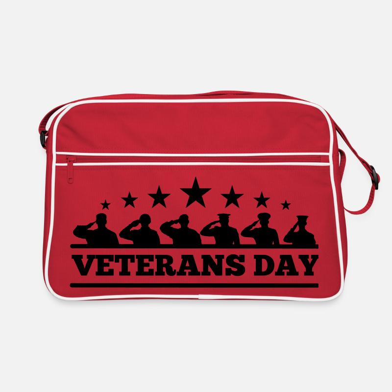 Emblem Veterans Day Retro Bag