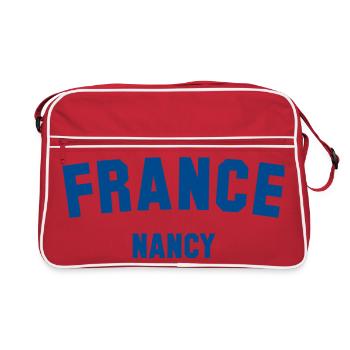 NANCY France - Retro Bag - red/white - Front