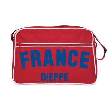 DIEPPE France Frankreich - Retro Bag - red/white - Front