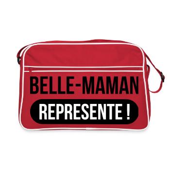 Belle-Maman Représente ! - Sac Retro - rouge/blanc - Devant