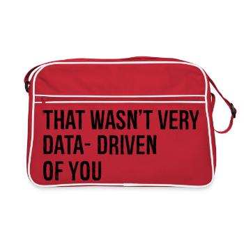 Ce n’était pas très axé sur les données de votre part - Sac Retro - rouge/blanc - Devant