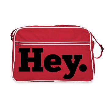 Hé - Sac Retro - rouge/blanc - Devant
