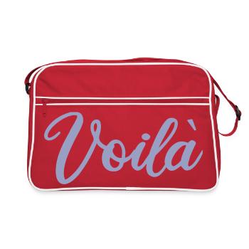 Voilà - violet - Sac Retro - rouge/blanc - Devant