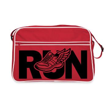 Laufen - Laufen - Retro Tasche - Rot/Weiß - Vorne